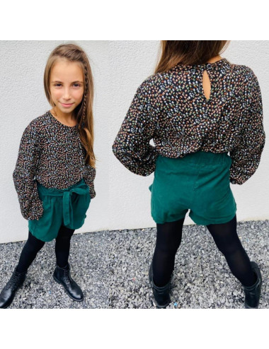 Blouse Julienne vert