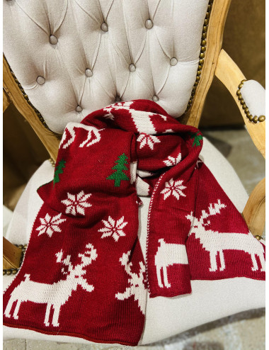 Écharpe de Noël Forêt