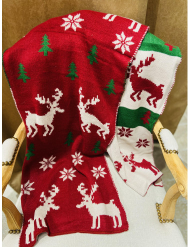 Écharpe de Noël Forêt
