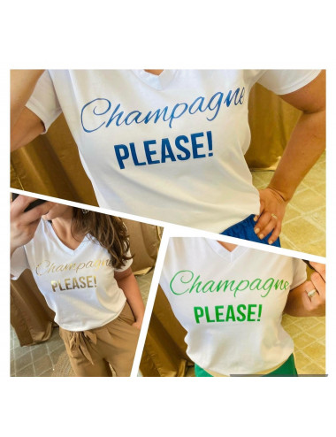 T shirt Champagne or