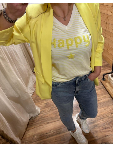Veste SUZIN jaune