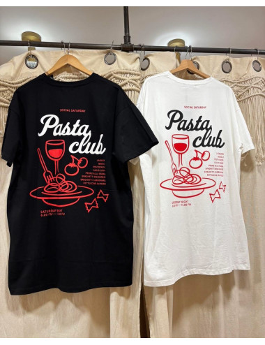 T shirt PASTA noir
