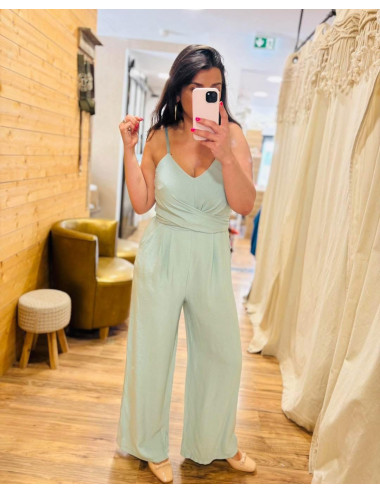Combi pantalon Lexie sauge